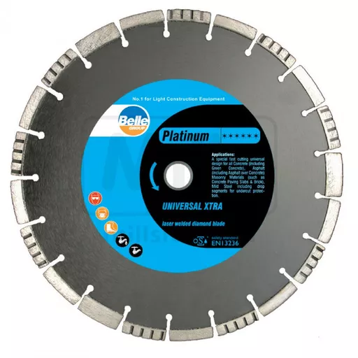 Belle Platinum Universal Xtra (PUX) Diamond Blade - 350mm