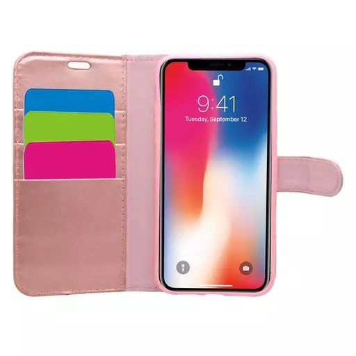Wallet for iPhone XS/X - Rose Gold