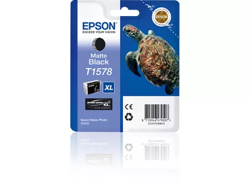 Epson C13T15784N10/T1578 Ink cartridge black matt 25.9ml for Epson Stylus Photo R 3000