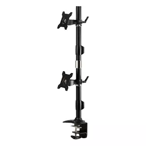 Amer AMR2CV monitor mount / stand 61 cm (24") Clamp Black