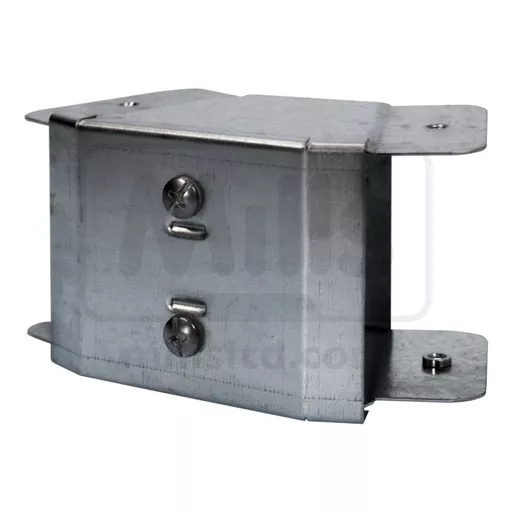 Galvanised Trunking External Bend 45 Degree 100 x 100mm