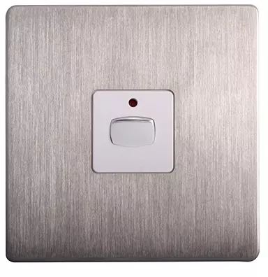 EnerGenie MIHO026 light switch Stainless steel, White