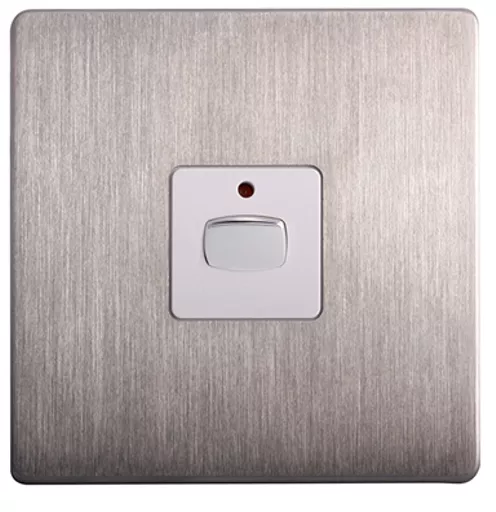 EnerGenie MIHO026 light switch Stainless steel, White