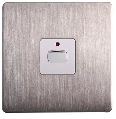 EnerGenie MIHO026 light switch Stainless steel, White