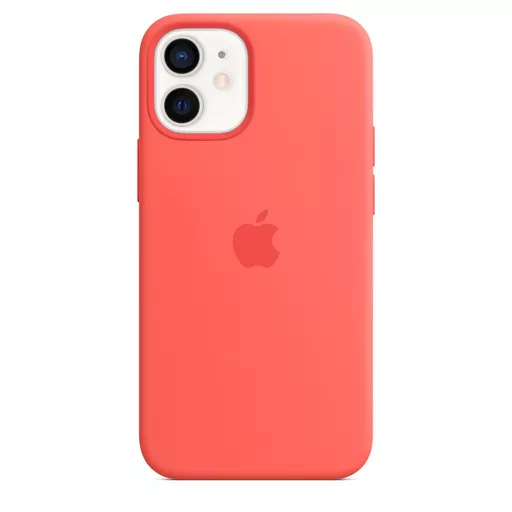 Apple iPhone 12 mini Silicone Case with MagSafe - Pink Citrus