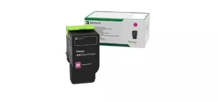 Lexmark 78C20M0 Toner-kit magenta return program, 1.4K pages for Lexmark CS 421/622/CX 522/CX 622