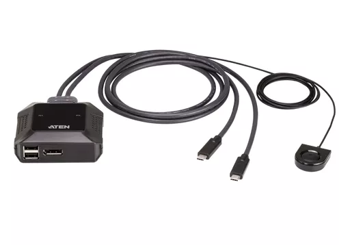 ATEN US3312 KVM switch Black