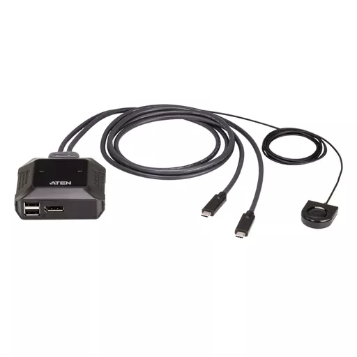 ATEN US3312 KVM switch Black