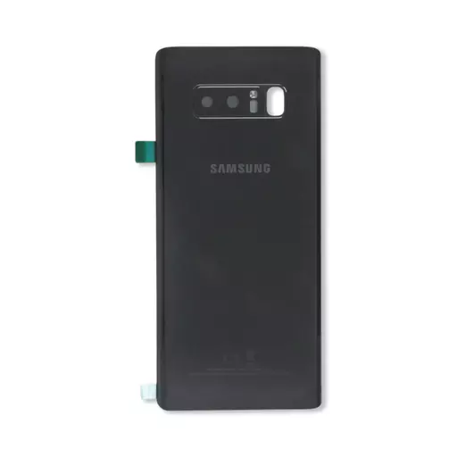 Back Cover w/ Camera Lens (Service Pack) (Midnight Black) - For Galaxy Note 8 (N950)