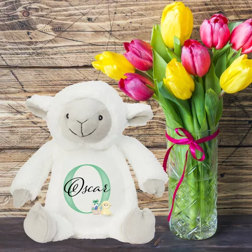 Easter Lamb Plush Soft Toy