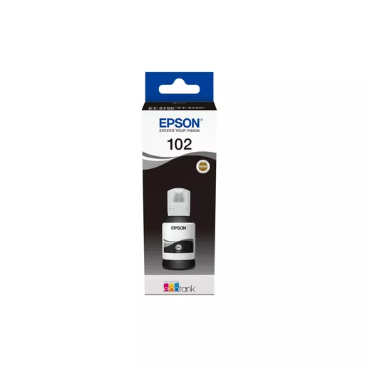 Epson C13T03R140/102 Ink bottle black, 7.5K pages 127ml for Epson ET-3700