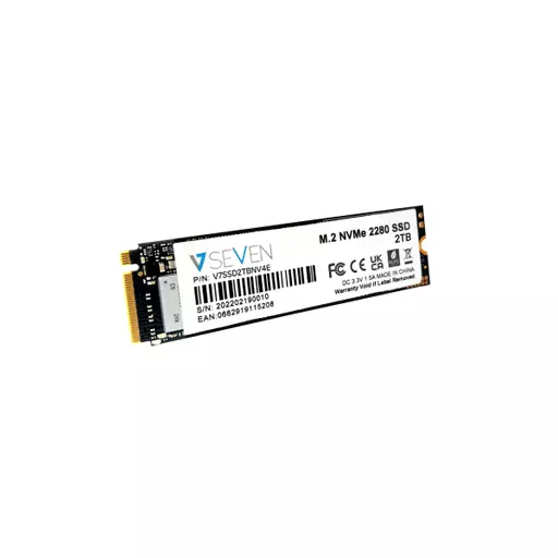 V7 V7SSD2TBNV4E internal solid state drive M.2 2 TB Serial ATA III 3D TLC NVMe