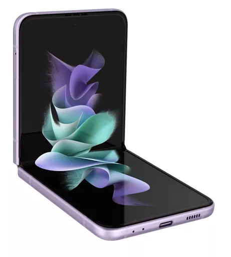 Samsung Galaxy Z Flip3 5G SM-F711B 17 cm (6.7") Android 11 USB Type-C 8 GB 256 GB 3300 mAh Lavender