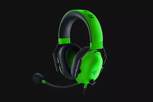 Razer BlackShark V2 X Headset Wired Head-band Gaming Green, Black