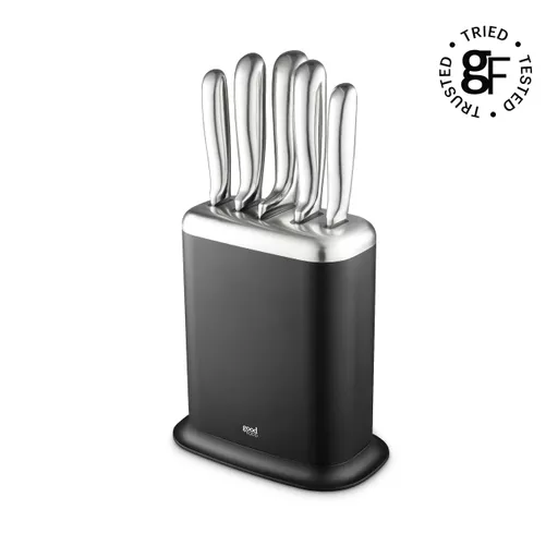 5 Piece Knife Set with Block