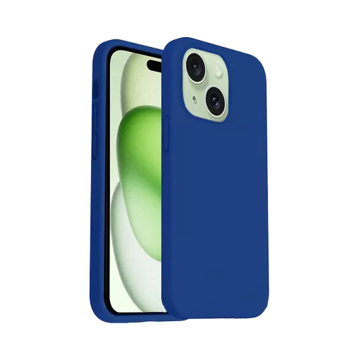 Silicone for iPhone 15 Plus - Navy