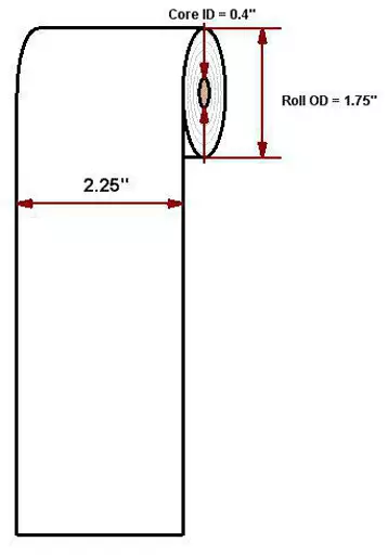 Datamax O'Neil Premium 2.25" x 74'