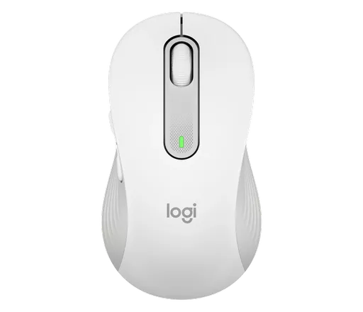 Logitech Signature M650 L Wireless Mouse in Off-white