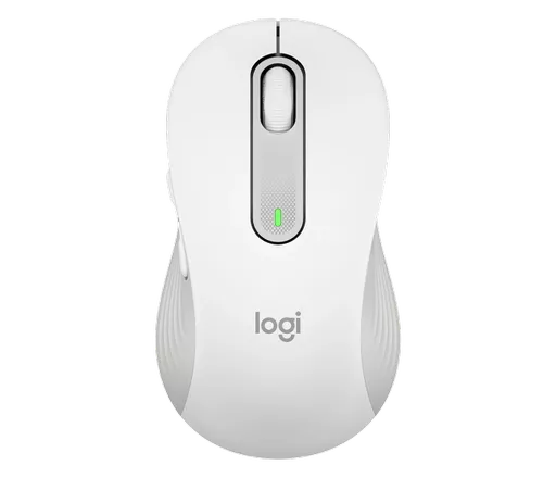 Logitech Signature M650 L Wireless Mouse in Off-white