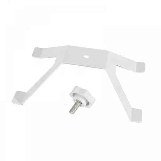 Equinox Batten Floor Standing Bracket (White)