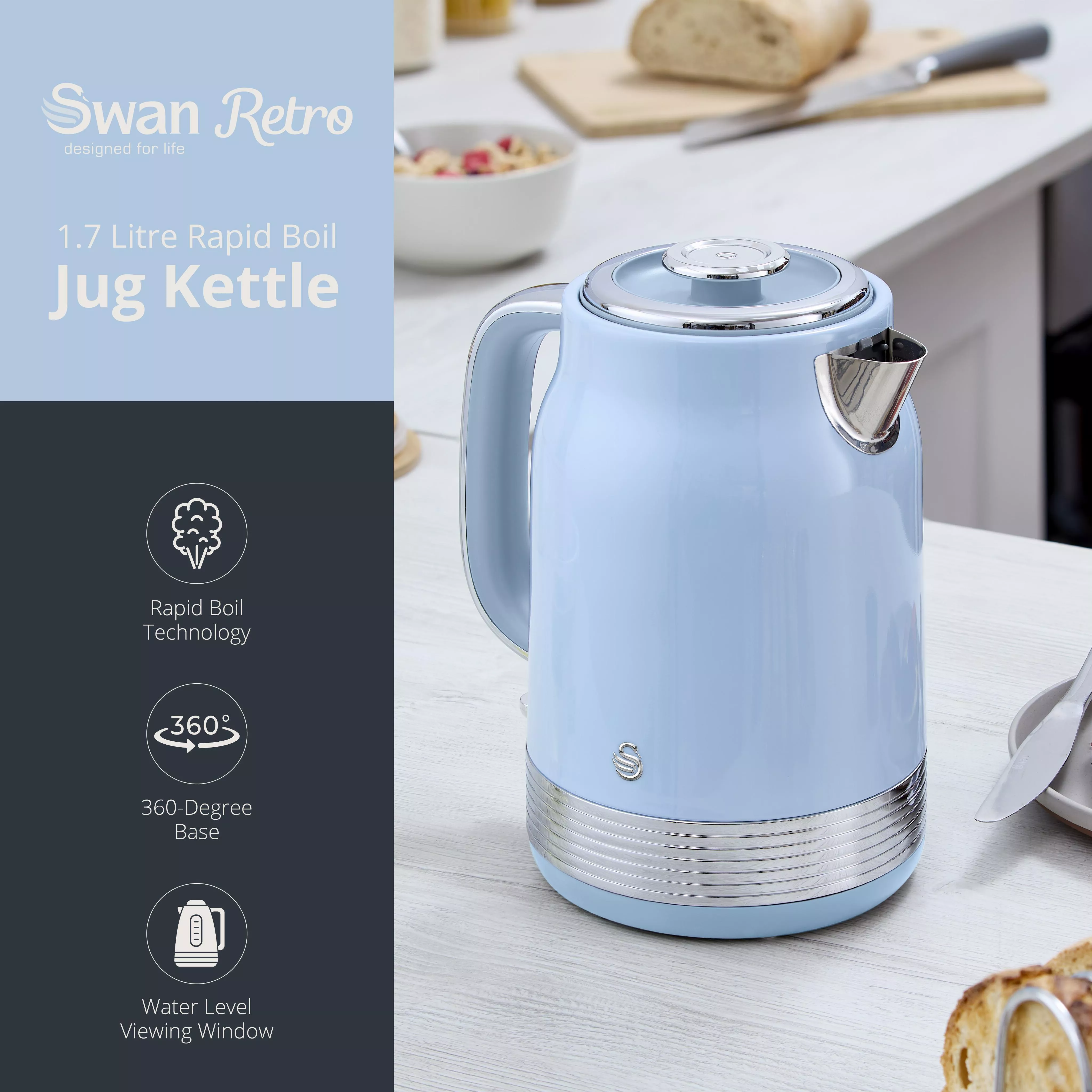 Swan Retro Jug Kettle Retro Range