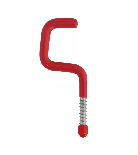 Screw-in All Purpose Square Hooks - Small - Pack of 2