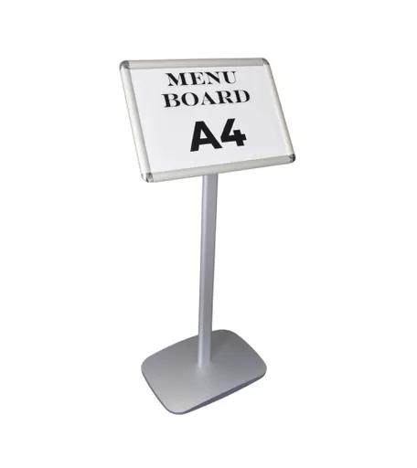 A4 Snap Frame Menu Board Display Stand