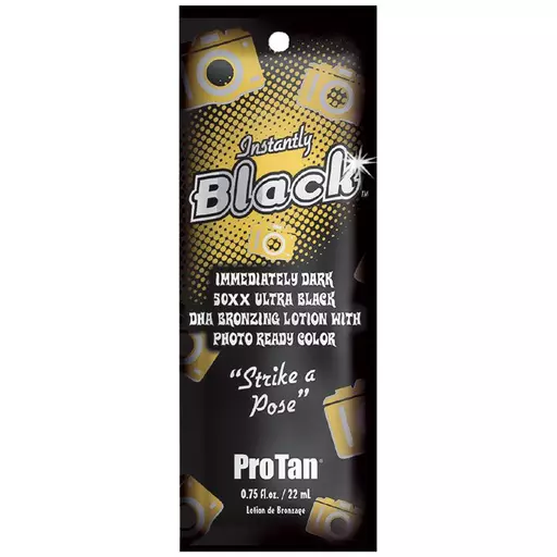 Pro Tan Instantly Black 22ml Sachet Tanning Accelerator