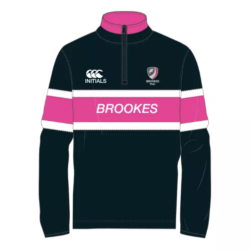 PRE-ORDER Oxford Brookes University Polo Unisex Retro 1/4 Zip Fleece