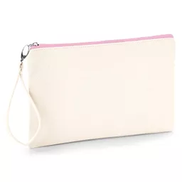 Canvas Wristlet Pouch