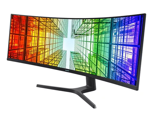 Samsung LS49A950UIU 124.5 cm (49") 5120 x 1440 pixels 5K Ultra HD QLED Black