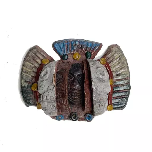 Small Maya Triple Death Mask