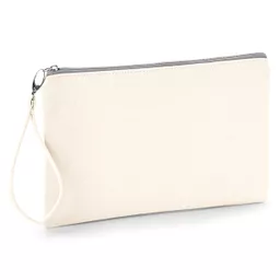 Canvas Wristlet Pouch