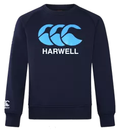 HarwellRFC_CCCLogoSweatshirt_NavyWithSkyBlueLogo