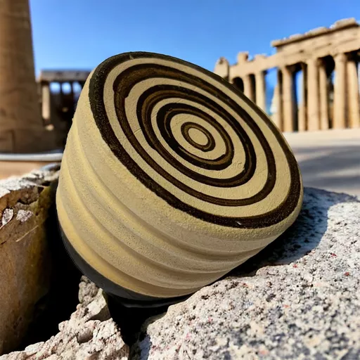 Clay Spinning Top