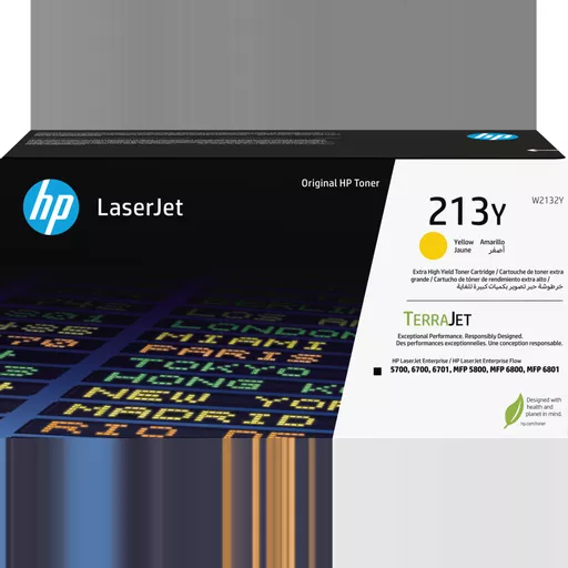 HP W2132Y/213Y Toner cartridge yellow extra High-Capacity, 12K pages ISO/IEC 19798 for HP CLJ 5800/6700/6701