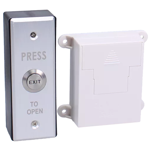 ASEC Wireless Exit Button Narrow Surface
