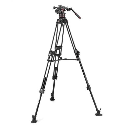 Manfrotto Nitrotech 612 series with 645 Fast Twin Alu Tripod