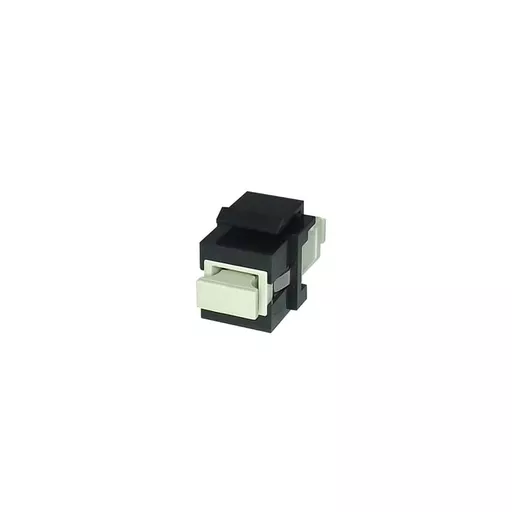 Multimode Fibre Keystone Coupler SC-SC Simplex, Black
