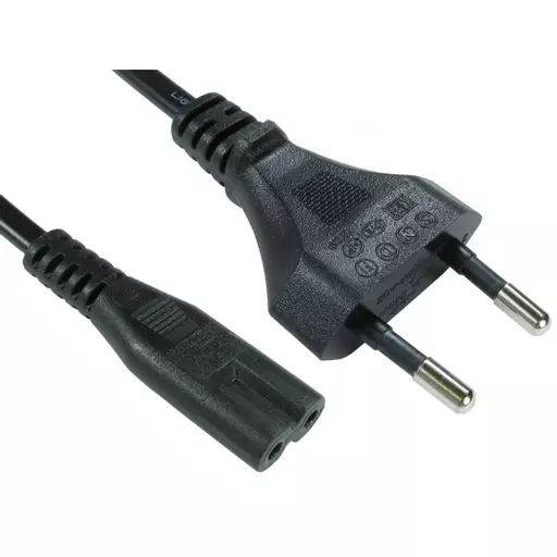 Cables Direct RB-295W power cable Black CEE7/16 C7 coupler