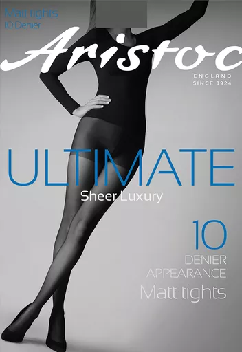 Aristoc ULTIMATE SHEER LUXURY MATT TIGHTS   Black & Nude