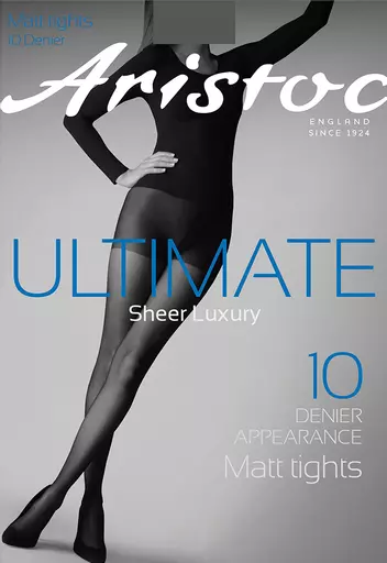 Aristoc ULTIMATE SHEER LUXURY MATT TIGHTS   Black & Nude