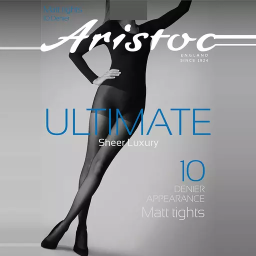 Aristoc ULTIMATE SHEER LUXURY MATT TIGHTS Black & Nude