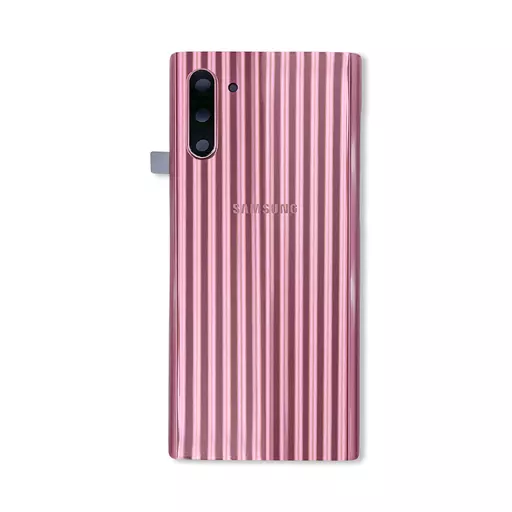 Back Cover w/ Camera Lens (Service Pack) (Aura Pink) - For Galaxy Note 10 (N970)