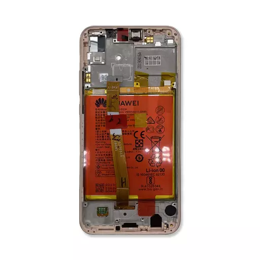 LCD Screen Assembly (Service Pack) (Sakura Pink) - Huawei P20 Lite Dual SIM