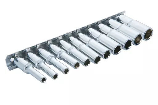 11 PCE 1/4" Metric Deep Socket Set (4-13mm)