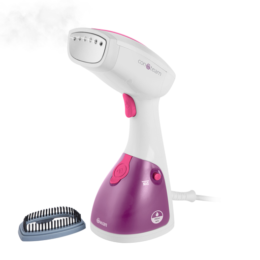 Swan Purple Handheld Garment Steamer