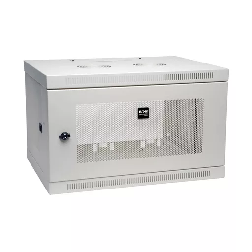 Tripp Lite SRW6UW SmartRack 6U Low-Profile Switch-Depth Wall-Mount Mini Rack Enclosure, White