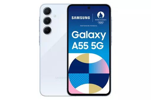 Samsung Galaxy A55 5G 16.8 cm (6.6") Hybrid Dual SIM Android 14 USB Type-C 8 GB 128 GB 5000 mAh Blue - Modified
