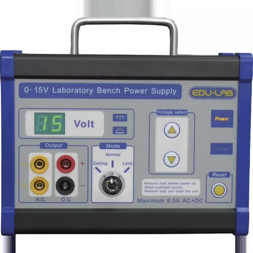 EduLab Stepped Power Supply 0-15V